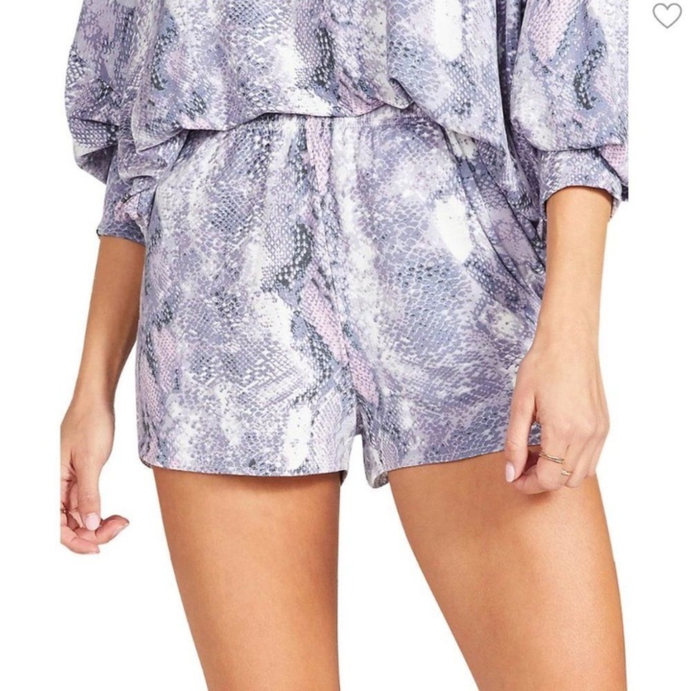 BB Dakota Python Print Lounge Shorts
